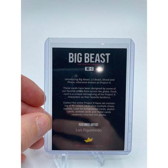 Bam Horror Box Big Beast Sam Trick R Treat Series 1 Uncommon Card - Picture 2 of 2